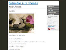 Tablet Screenshot of bienetreauxchenes.com
